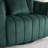 40.4"W Modern Swivel Accent Chair,Velvet Single Sofa Chair With Ottoman-828875379