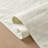 mDesign Cotton Matelasse Jacquard Table Runner, Machine Washable, 80 Inches Long, Baby's Breath White