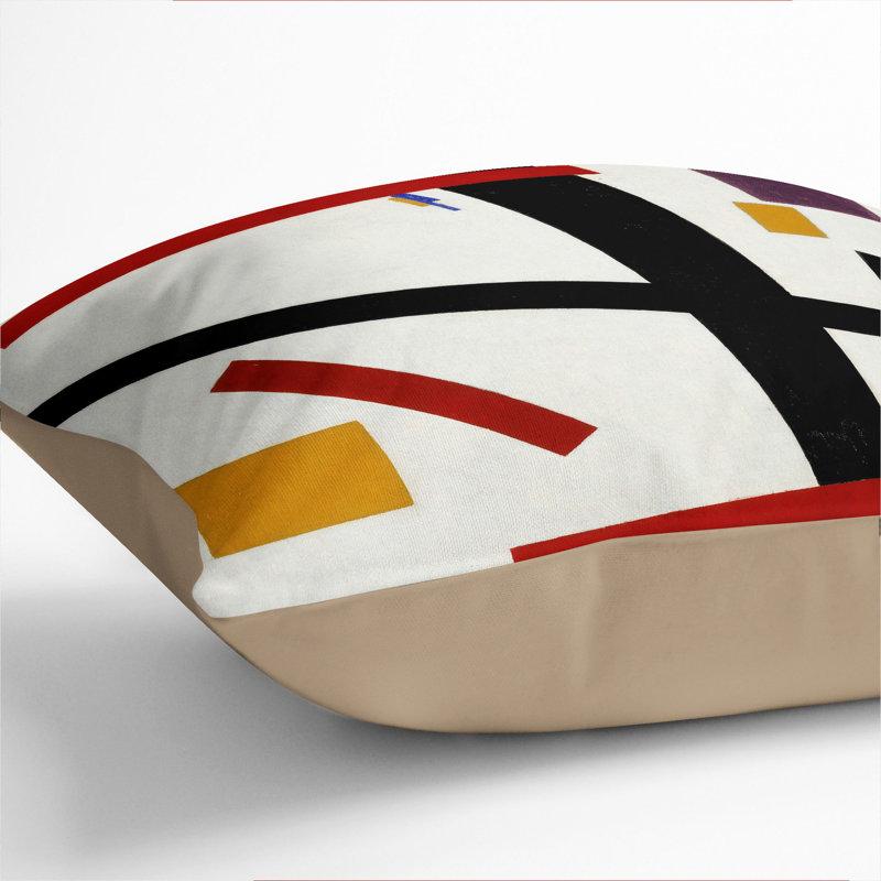 Square Cushion, 55cm H x 55cm W x 20cm D, Stone