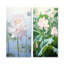 Lotus Minimalisme de rêve - lot de 2 impressions de lotus en métal-1714715263