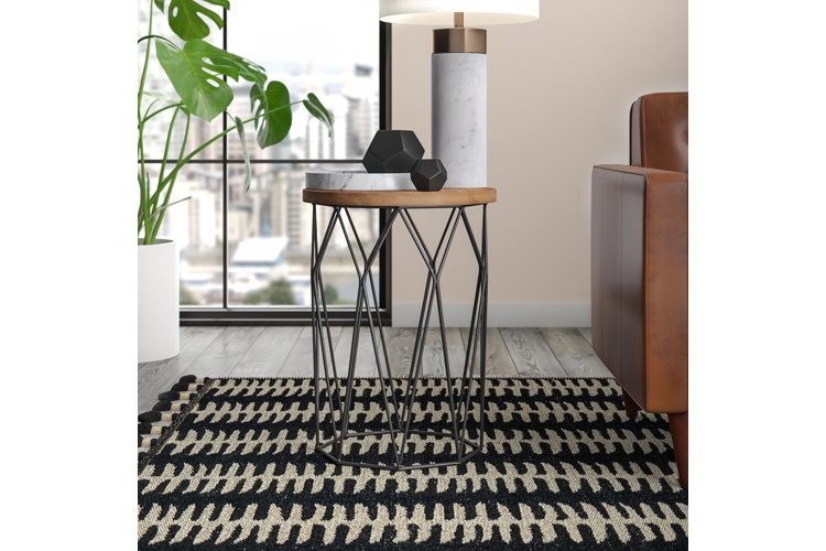 Ahart Drum End Table