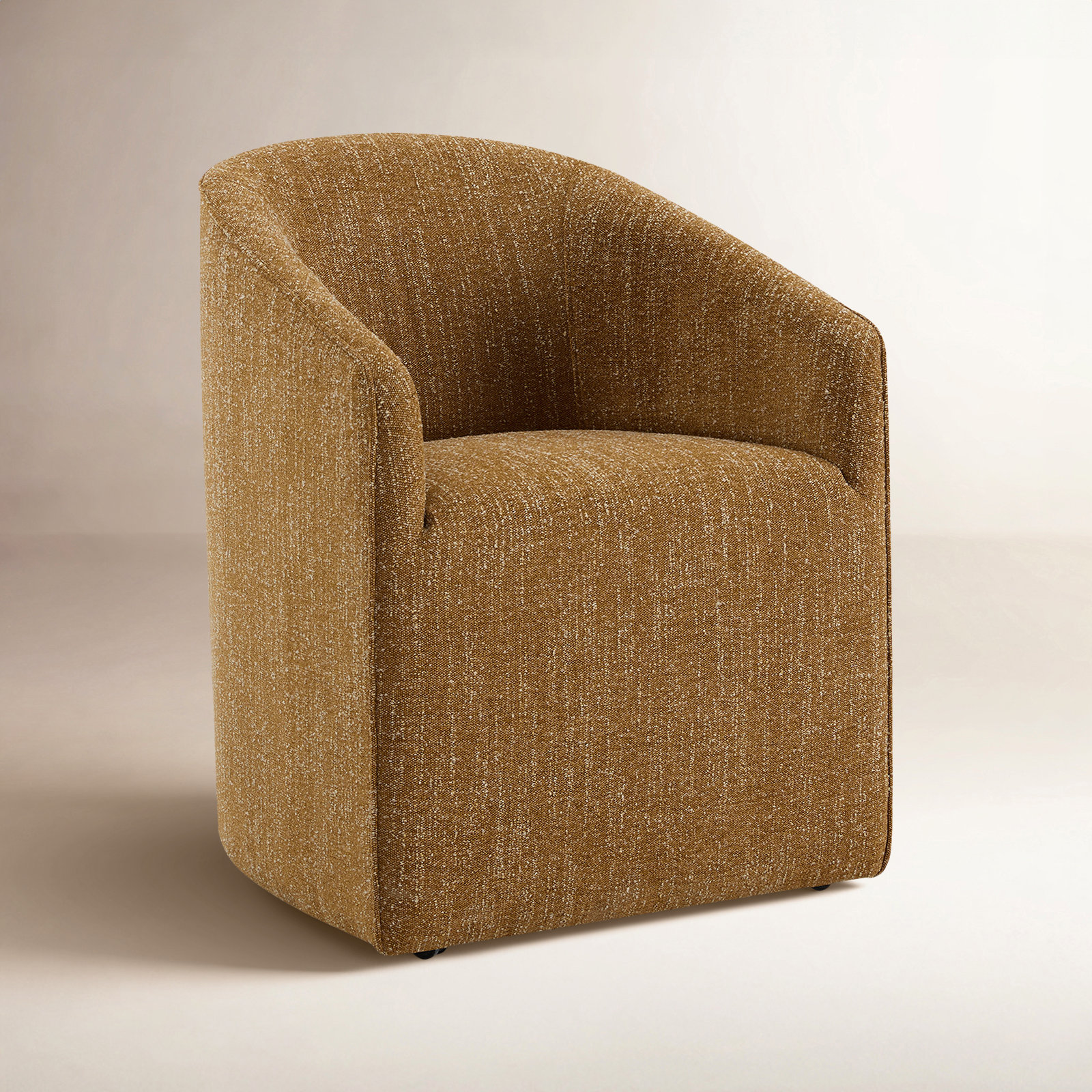 Concorde Dining Chair, Chenille Mustard