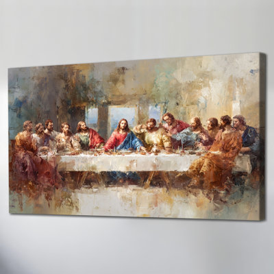 Religious Wall Art - Elegant Jesus Painting Canvas Wall Art for Home Decoration, Inspirational Jesus Picture Frame Artwork for Living Room or Bedroom