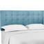 Tête de lit capitonnée en velours Paisley-394092459-394008694