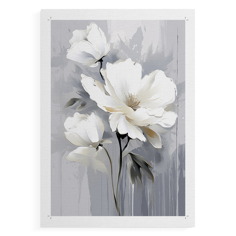 Série FLORAL CD XXXVII - Impression sur toile seulement - NON CADRE, H 27 po x l 18 po