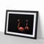 Pink Flamingos - Picture Frame Painting Print-55584050-55584051