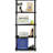 Heslin 23.58'' W Manufactured Wood Shelving Unit-344490523