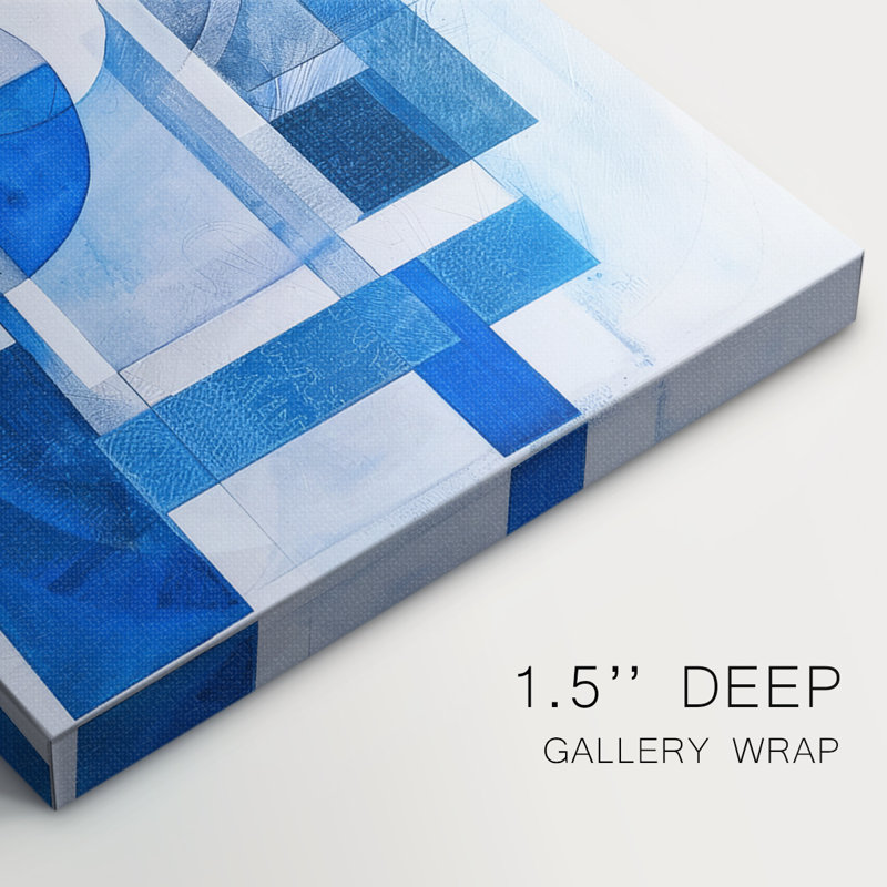 Série ABSTRACT Lxxxi - Toile tendue avec châssis de qualité supérieure - Prêt à être accroché, H 18 po x l 12 po