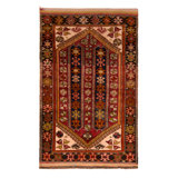 One-of-a-Kind 4'1" X 6'10" Hand Knotted Area Rug