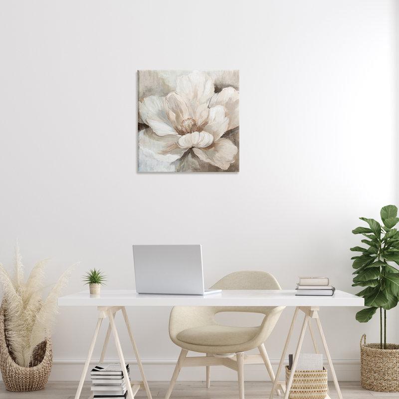 Toile luxuriante, design par Nina Blue, H 24 po x l 24 po