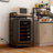 4-Tier Kitchen Freestanding Storage Rack With Power Outlets