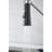 Flexible Single Handle Stainless Steel Modern Styling Kitchen Sink Pull Down Matte Black