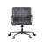 Grain Leather & Aluminum Office Chair
