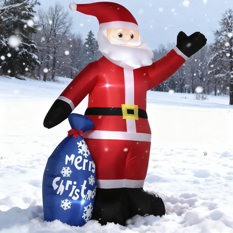 Père Noël gonflable