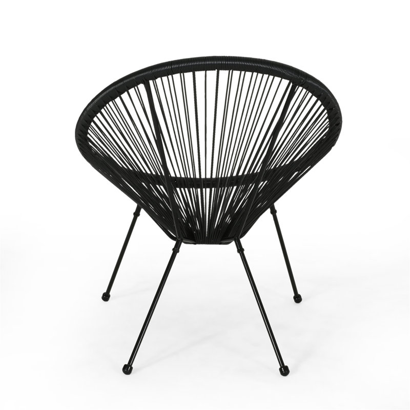Chaise ANson, ensemble de 2, Black