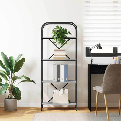 Bookshelf Engineered wood Modern Freestanding Bookshelves Organizer