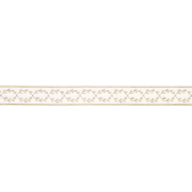 Schumacher X Paloma Contreras Maison Vine Trim, Ivory