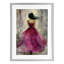 «After Midnight Girl in Gown», reproduction encadrée sous verre, design par Annabelle Hall-476745053-476745051