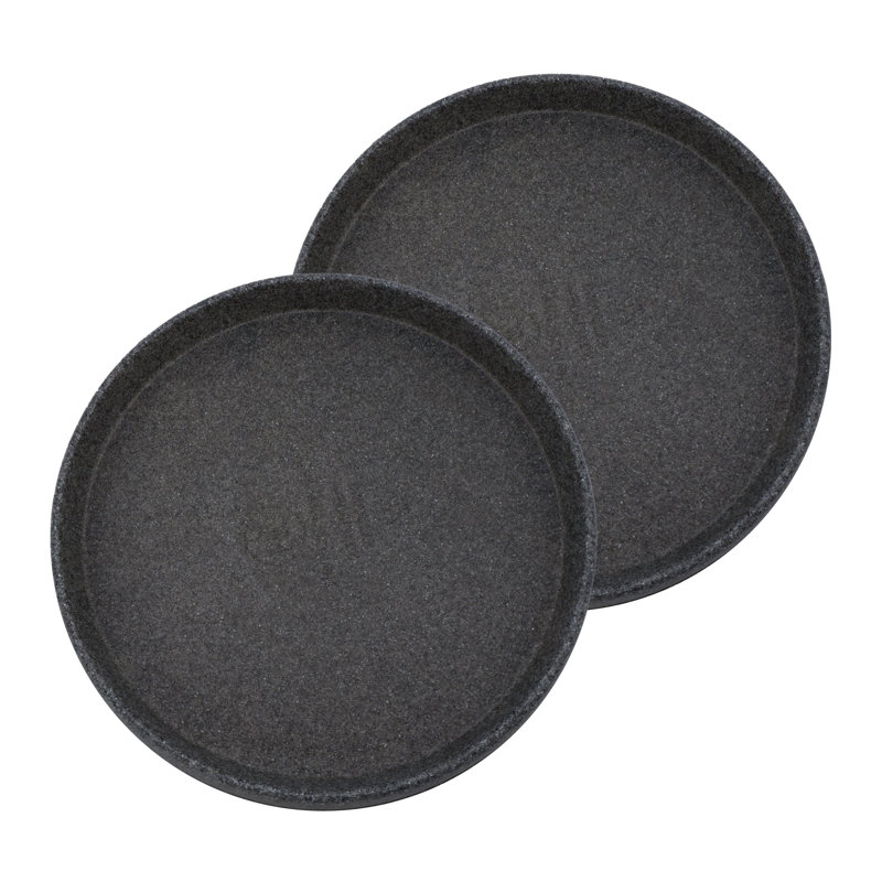 Soucoupe Terrazzo, H 1,35 po x l 15,25 po x P 15,25 po, Granite