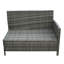 Everill Rattan Wicker 9 - Person Seating Group with Cushions