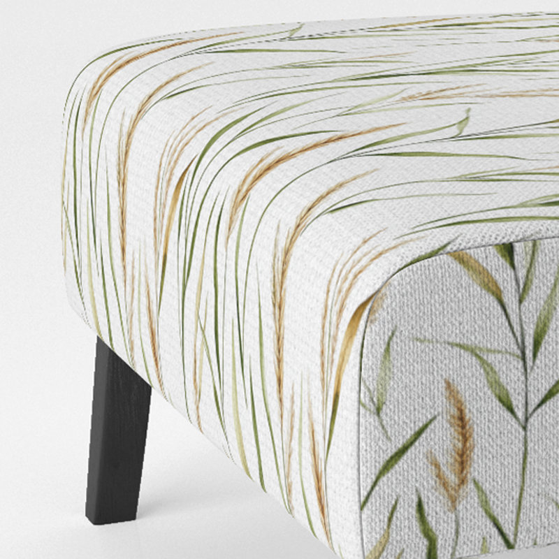 Fauteuil de chambre Floral, Pantoufle sans accoudoirs