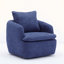 Fauteuil demi-tonneau pivotant l 32,48 po Willenzard-88099129