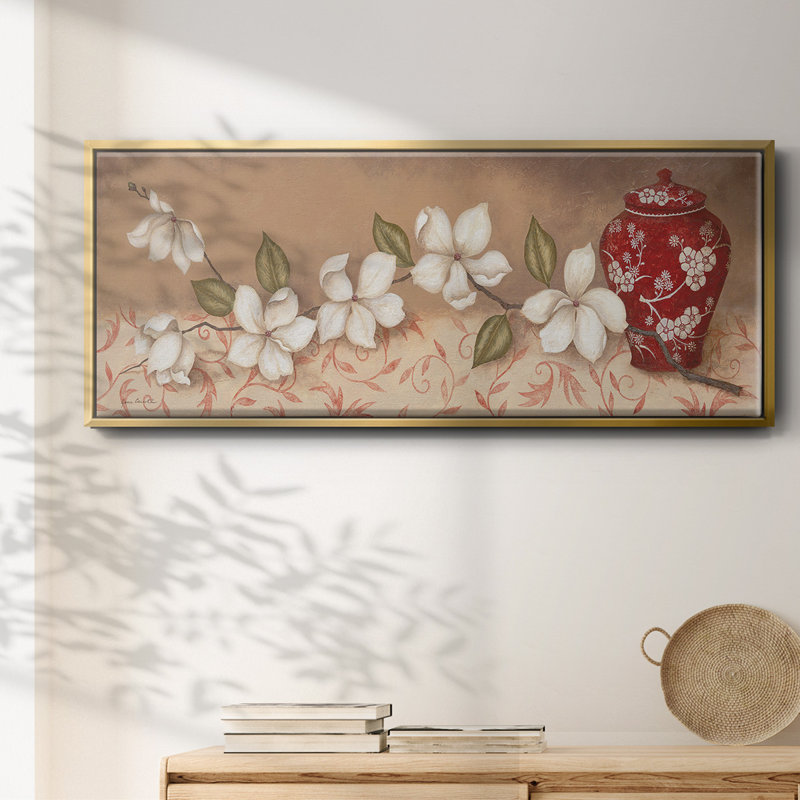 Chef-d'œuvre du manteau II - toile encadrée, H 20 po x l 50 po