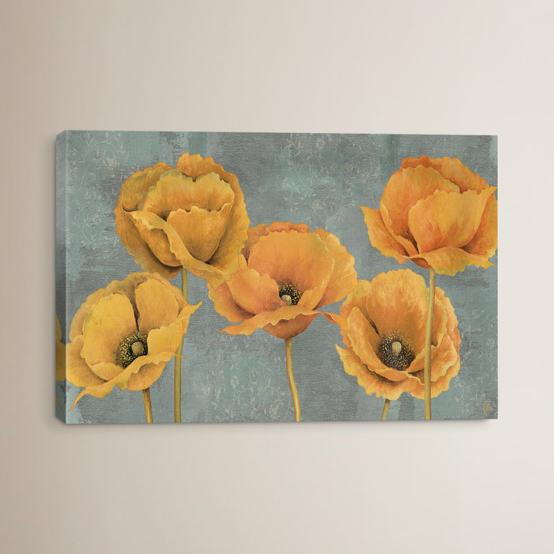 " Sunset " by Daphne Brissonnet, 40" H x 60" W x 1.5" D, Canvas
