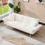 Lit en velours côtelé 79 po, lit double pliable avec espace de vie et espaces compacts, velours confortable, cadre élégant réglable de 79 po-372975988