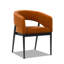 Chaise de salle à manger en tonneau Mirah