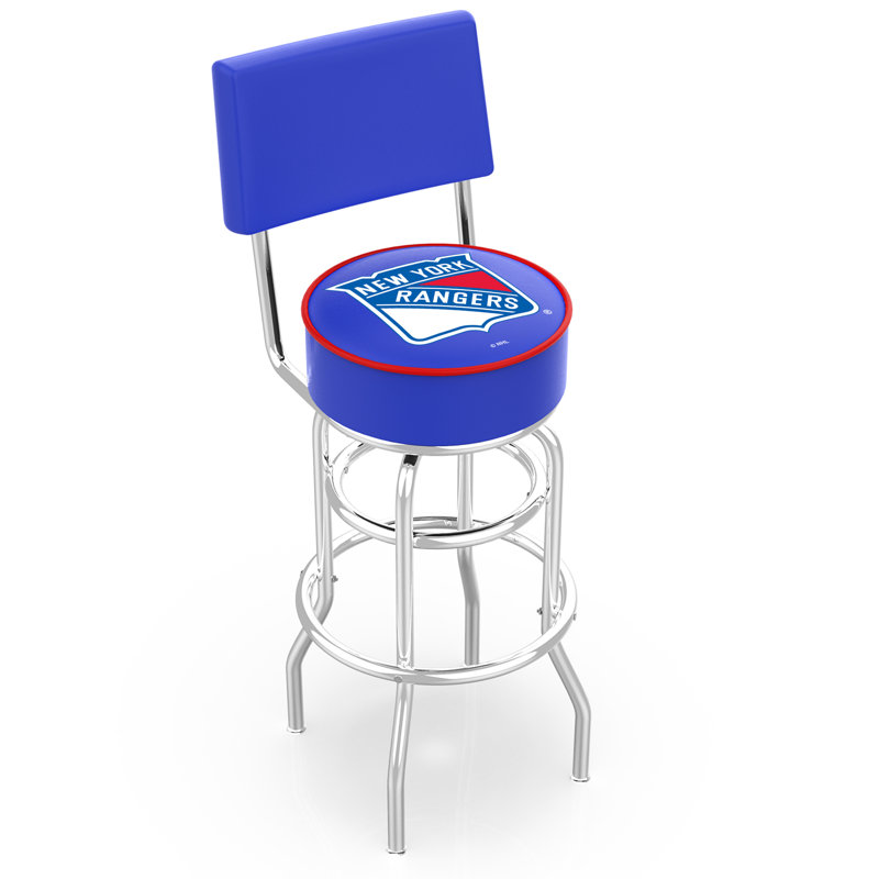 Tabouret de comptoir pivotant 25 po NHL, Rangers de New York