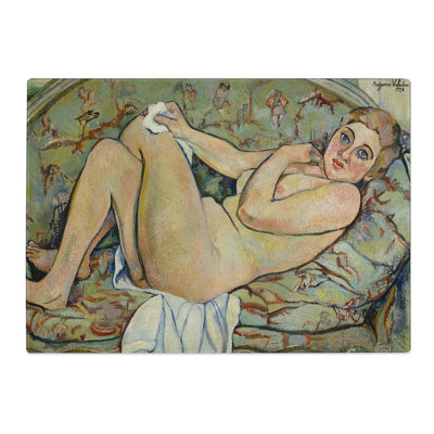 Reclining Nude by Suzanne Valadon Chopping Board