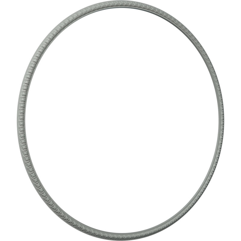 Ensemble d'anneaux de plafond Nexus, H 75,625 po x l 75,625 po x P 1 po, Paquet de 4 (forme un cercle complet)