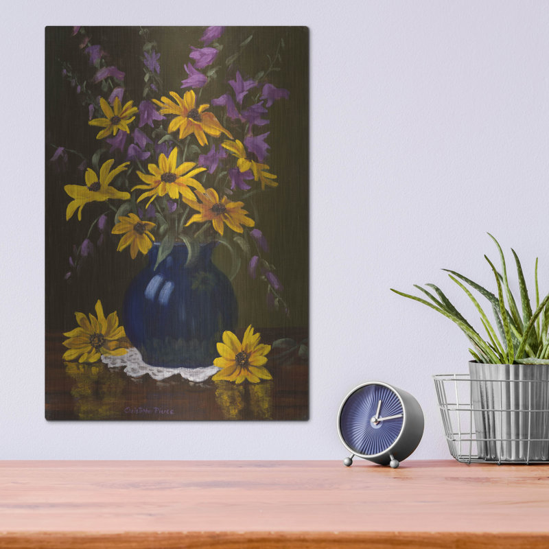 «Black Eyed Susans» par Christopher Pierce, H 16 po x l 12 po