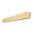 Hudson Gold 1 Light Linear Chandelier