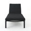 CHAISE LUNGE - GRIS FONCÉ