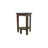 DecoTeak Oasis 15.5" W Snazzy Corner, Teak Shower Bench