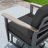 2-Piece All-Aluminum Outdoor Swivel Rocking Armchairs With Cushions-892307203