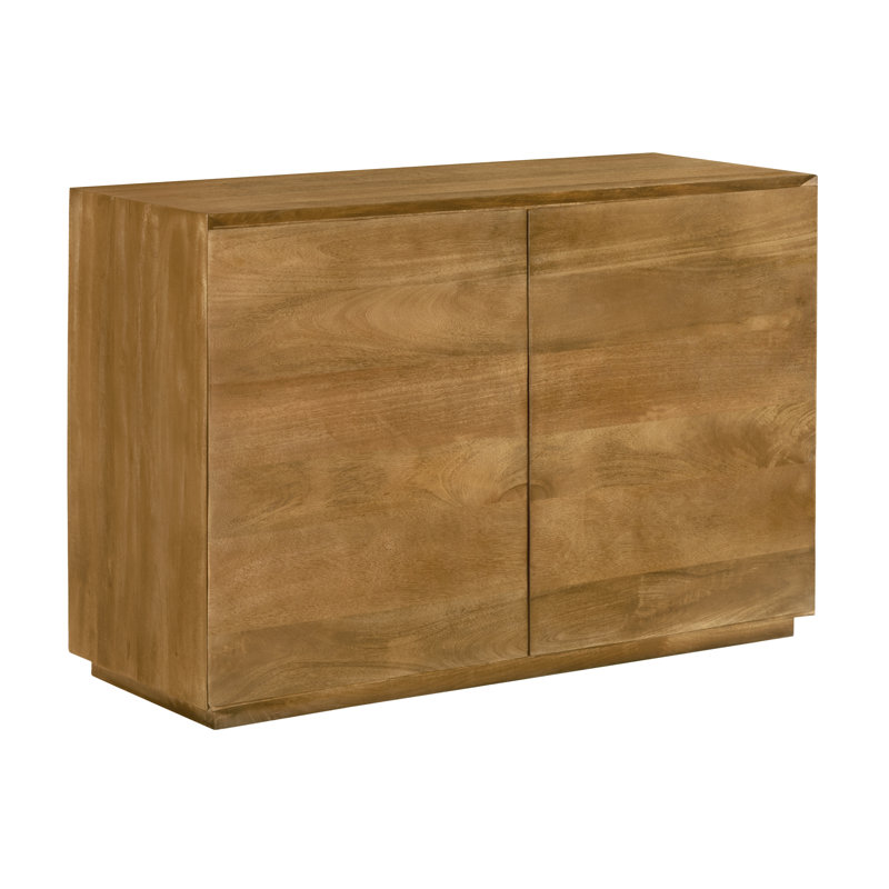 Katina 2-door Sideboard In A Modern Spice Tan Finish On Solid Wood