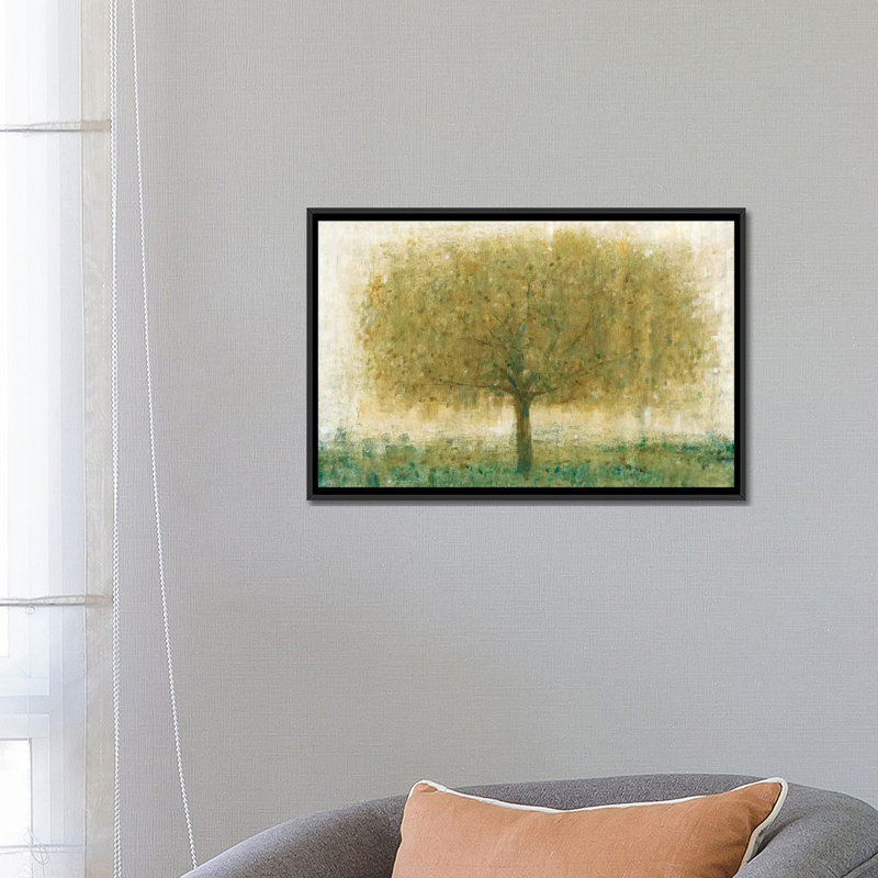 «Summer Day Tree I» par Timothy O 'Toole - impression sur toile tendue, H 40 po x l 60 po x P 1,5 po, Toile avec cadre noir