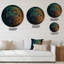 Ancien sacré rétro Designs VI - Art mural géométrique moderne en bois - Bois de pin naturel-298666617