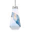 Luminaire suspendu conique à 1 lumière Romee