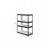 Decmus Natural & Black Finish Bookshelf