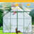 8x8 FT Double Door Polycarbonate Greenhouse-119140039-119140040