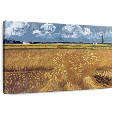 Alvord Wheatfield With Sheaves