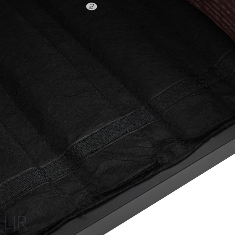 Canapé modulaire en L avec rangement coulissant, repose-pieds et oreillers, chargement USB, porte-gobelet, conception convertible pour le salon, appartement, tissu en velours côtelé