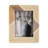 Woven Photo Frame - Contemporary Ivory and Natural Brown Wood and Resin Decorative Picture Frame for Home or Office Photo Display - Photo Gift Idea.-431712690