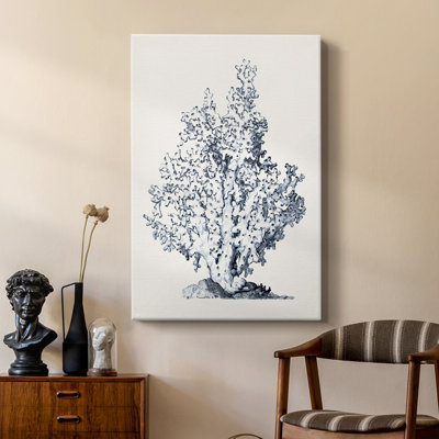 Bleu corail antique I - galerie Cavas sur mesure
