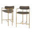 Tabouret de comptoir 24 po Zaida