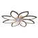 35.4In Ceiling Fan With Lights, Remote Control 3 Colour Temperatures,6 Gear Wind Speed Fan Light